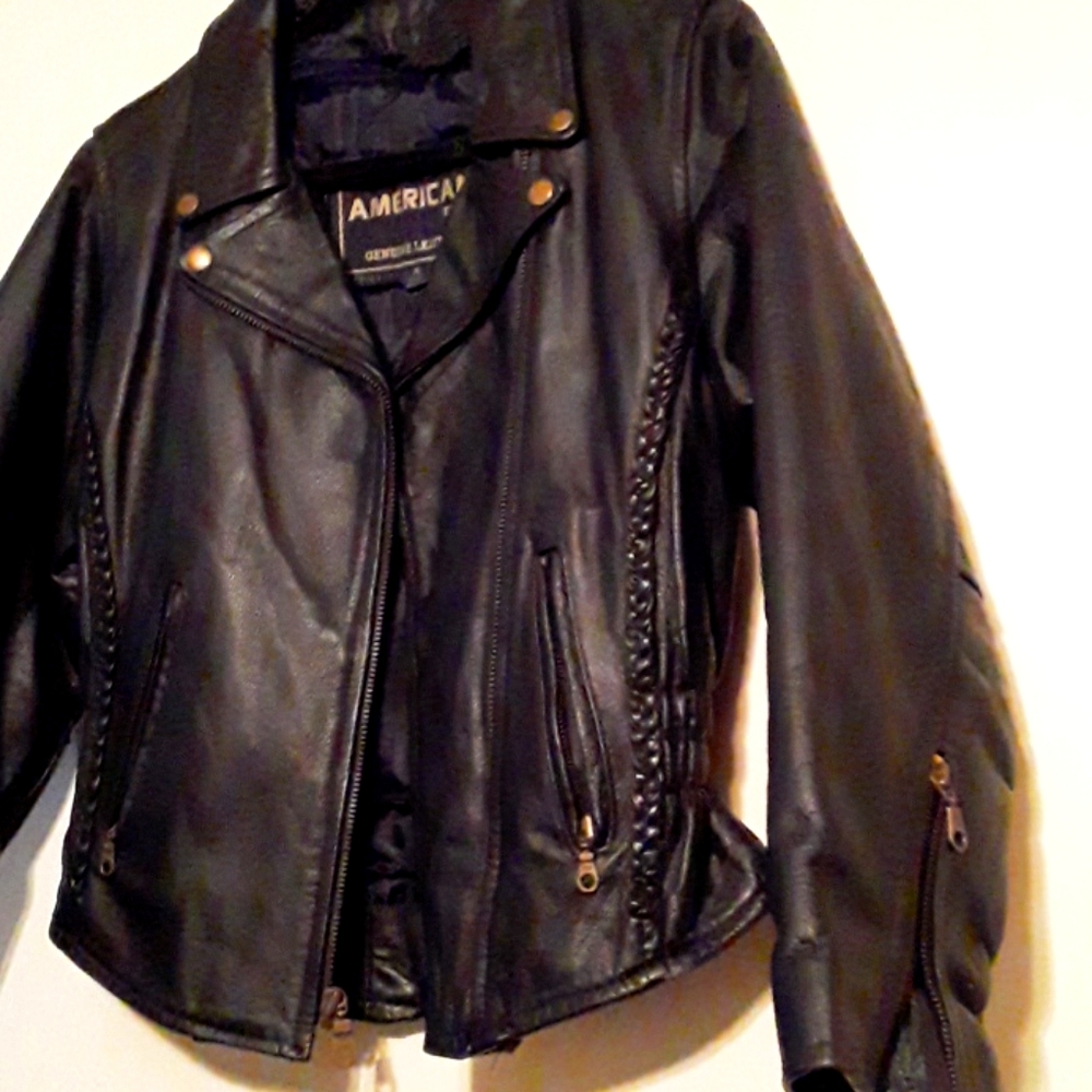 Leather jacket